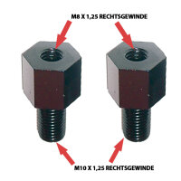 Spiegeladapter | M8-R IN / M10-R OUT