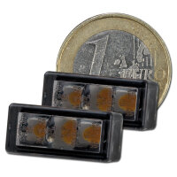 LED-Einbaublinkerset "Brick3" | getönt Paar