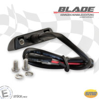 SMD-Kennzeichenbeleuchtung "Blade" | schw. ABS