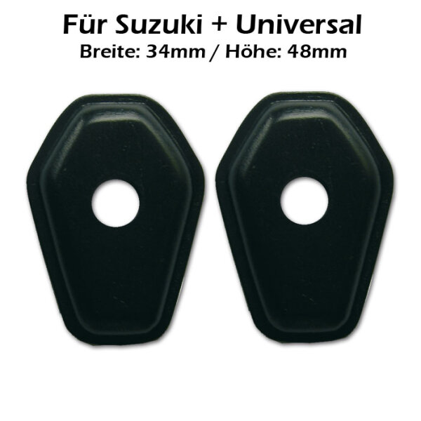 Indy Spacer "Suzuki" | schwarz ABS ISS2