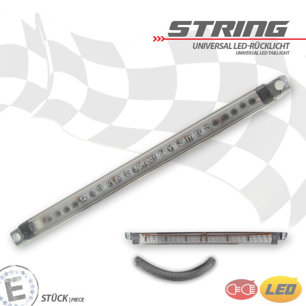 LED-Rücklicht ""String"" | getönt | ohne KZB