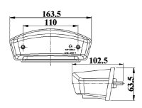 LED-Rücklicht Ducati Monster 600/620/750/900/1000