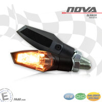 Blinker ""NOVA"" | 12V/6W Halogen | schwarz | getönt