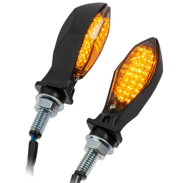 LED-Blinker "Micro Space DARK" | schwarz-matt