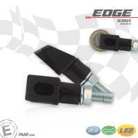 LED-Blinker "Edge" | Alu schwarz