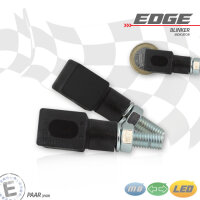 LED-Blinker "Edge" | Alu schwarz