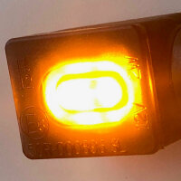 LED-Blinker "Edge" | Alu schwarz