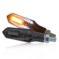 LED-Blinker Standlichtkombi FORCE | ABS schwarz