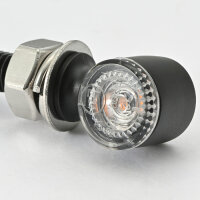 LED-Blinker D-Light "MINI2" | Alu schwarz