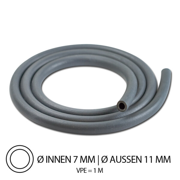 Benzinschlauch | Neopren IØ= 7mm x AØ=11mm