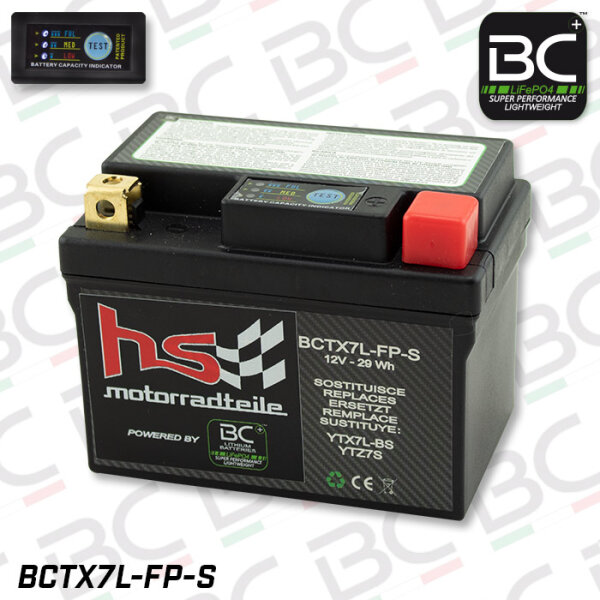 Batterie BC | BCTX7L-FP-S LifePO4 160CCA