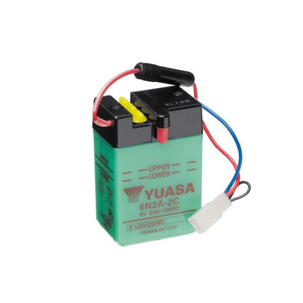 Batterie | YUASA 6N2A-2C 2AH