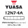 Batterie | YUASA 12N7-4A 7 AH