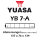 Batterie | YUASA YB7-A 8 AH