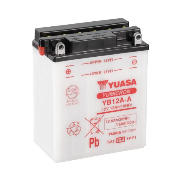 Batterie | YUASA YB12A-A 12 AH