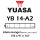 Batterie | YUASA YB14-A2 14 AH