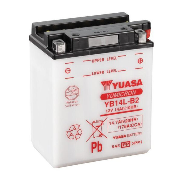 Batterie | YUASA YB14L-B2 14 AH