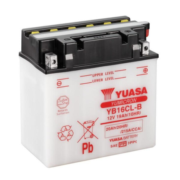 Batterie | YUASA YB16CL-B 19 AH