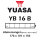 Batterie | YUASA YB16-B 19 AH