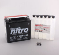 Batterie | Nitro YTX14-BS 12AH MF