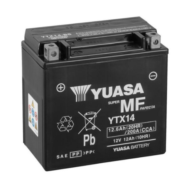 Batterie | YUASA YTX14 12 AH AGM