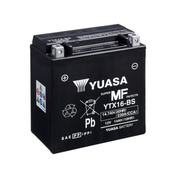 Batterie | YUASA YTX16-BS 14 AH MF