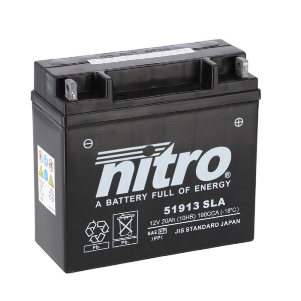 Batterie | Nitro 51913 20AH GEL