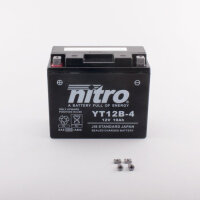 Batterie | Nitro | YT12B-BS/YT12-B4 |10AH | GEL |