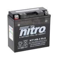 Batterie | Nitro | YT14B-BS/NT14-B4 |12AH | GEL