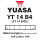 Batterie | YUASA | YT14B-BS | 12 AH | MF