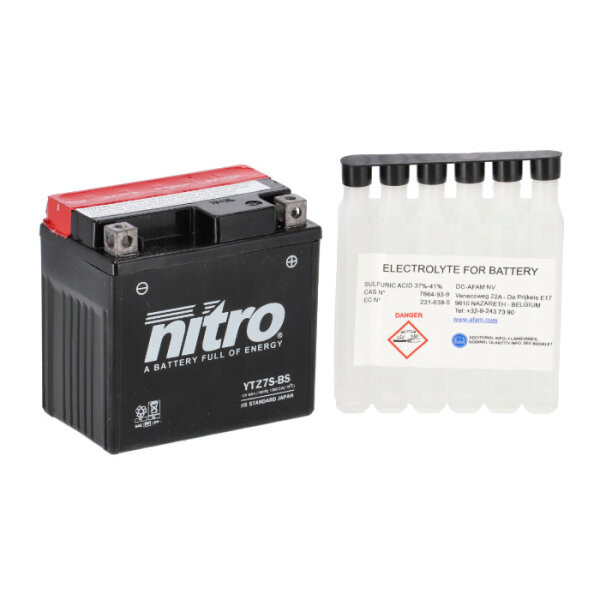 Batterie | Nitro NTZ7S/YTZ7S 6AH MF