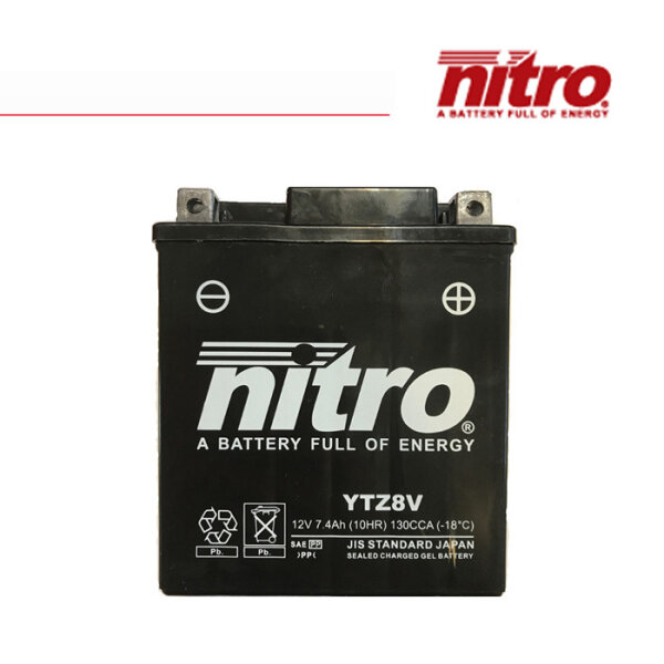 Batterie | Nitro NTZ8V 7,4AH GEL