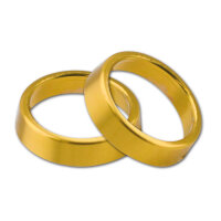 Zierring Alu | Blinker Jack | gold | Paar