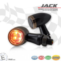 SMD-Blinker/RL-Set "Jack" | schwarz Alu M8