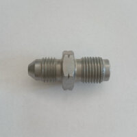 Adapter | 3/8-24 - M10 x 1,00 konkav silber