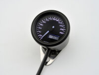 Tachometer "Velona" | schwarz -260 km/h