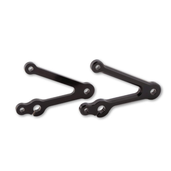 LSL LSL lamp strut set 87mm, with indicator holder, black