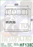 Hiflo Ölfilter HF138C Chrom