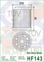 Hiflo Ölfilter HF143