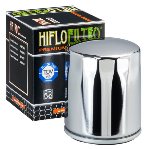 Hiflo Ölfilter HF170C Chrom