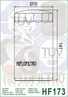 Hiflo Ölfilter HF173C Chrom