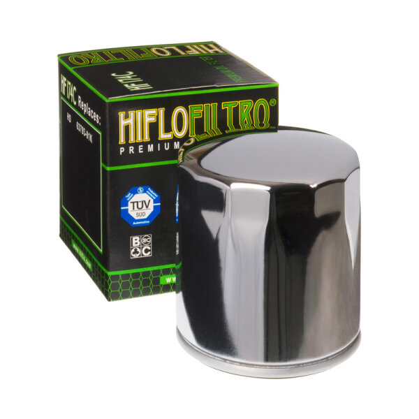 Hiflo Ölfilter HF174C Chrom