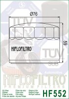 Hiflo Ölfilter HF552