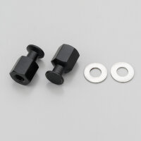 Bobbins | Daytona Alu schwarz M10 x 1,25mm