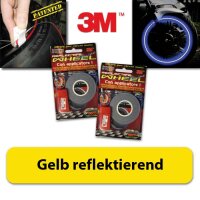 Felgenrandaufkleber gelb reflektierend | 5mm 6m