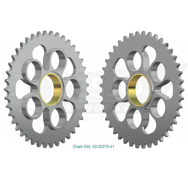 Kettenrad 50-32075-41, 41Z - 520