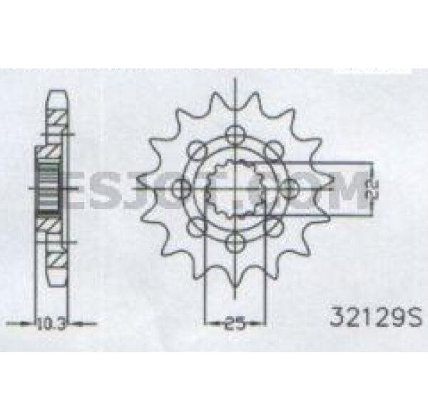 Ritzel 50 - 32129 15, 15Z 520