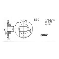 Ritzel 20-0850-11 | 11Z 415