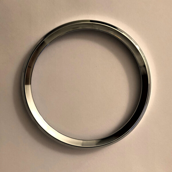 Aluminium Verschluss Ring | oben chrom