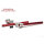 LSL Sport-Match steering tube set, red